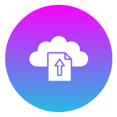 Cloud storage Cloud storage icon