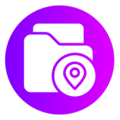 Easy location of the file Easy location of the file icon